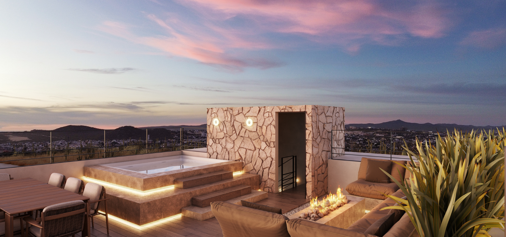 Sunset Breeze Roof Top